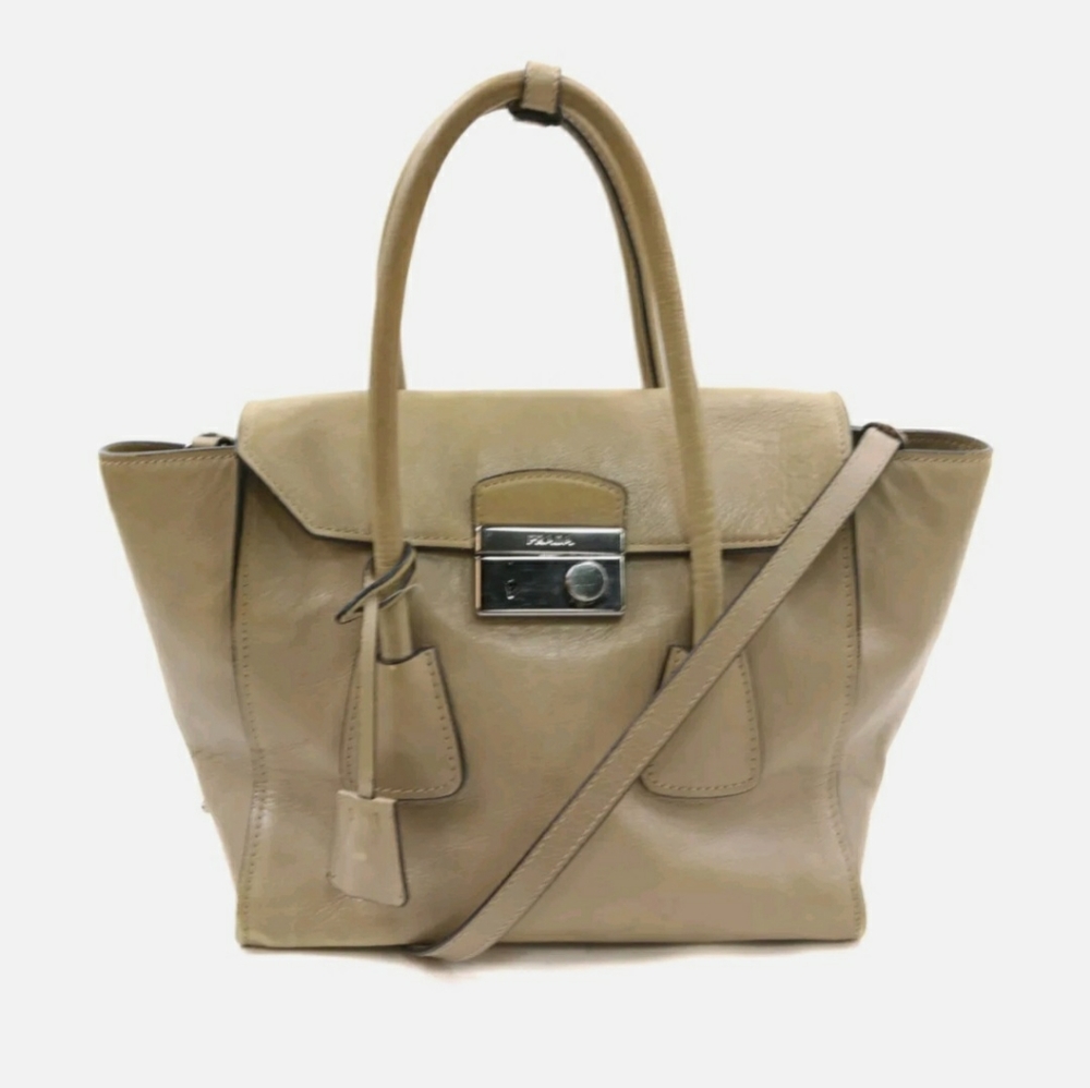 Prada calf leather bag